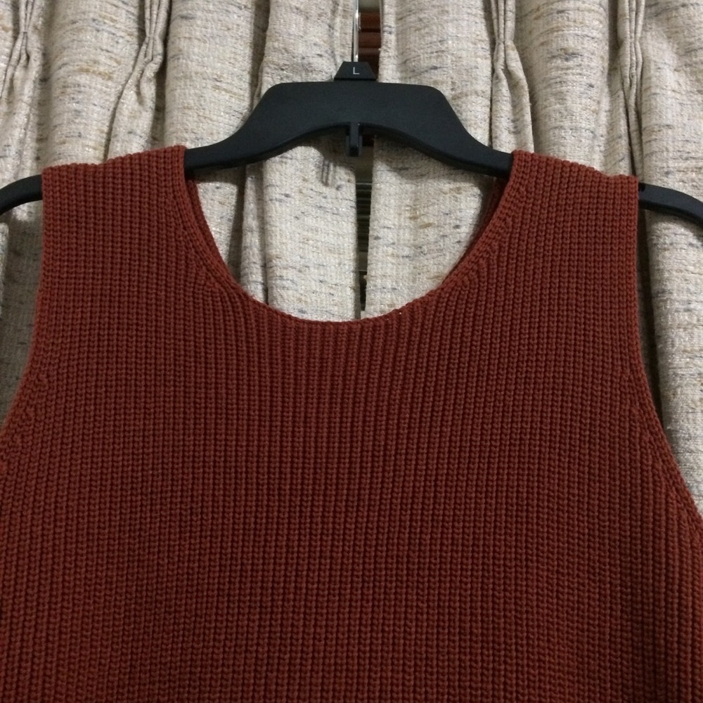 LOFT Ribbed Sweater Tank - XL - Picture 3 of 7